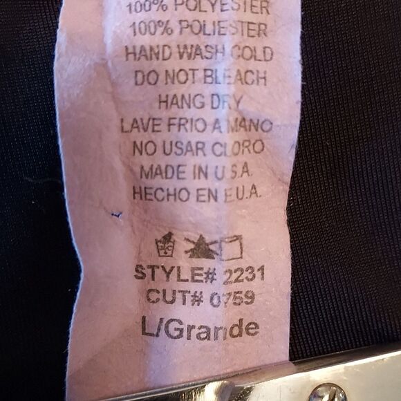 Purple Rain Black Tie Back Midi Dress - Picture 6 of 6